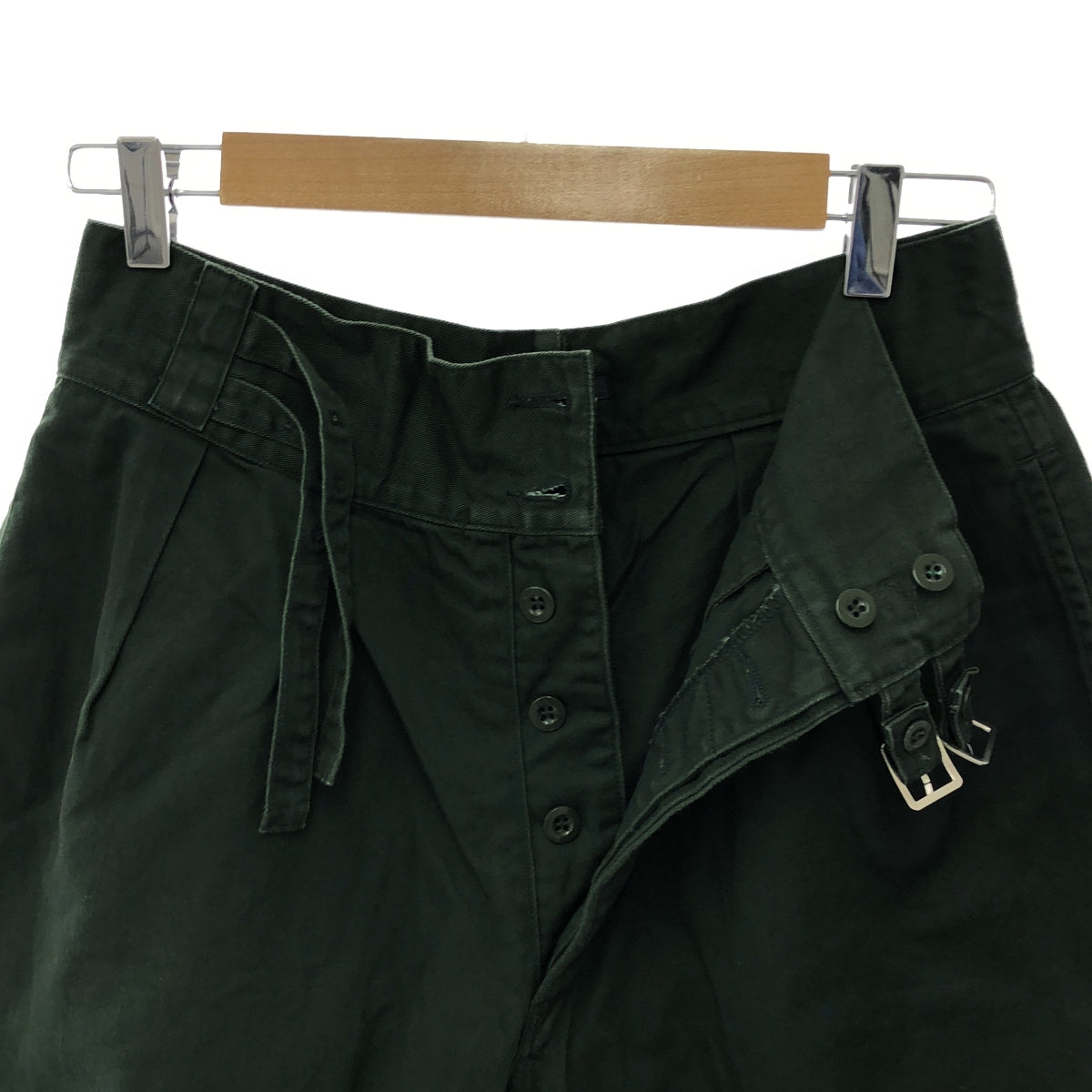 LENO / Reno | DOUBLE BELTED GURKHA SHORT TROUSERS | 2 | Women's