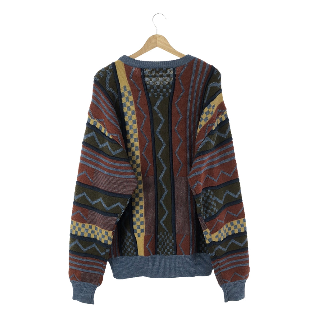 ISSEY MIYAKE / イッセイミヤケ | 70s ~ ヴィンテージ ジャガード総柄ニット | マルチカラー | メンズ