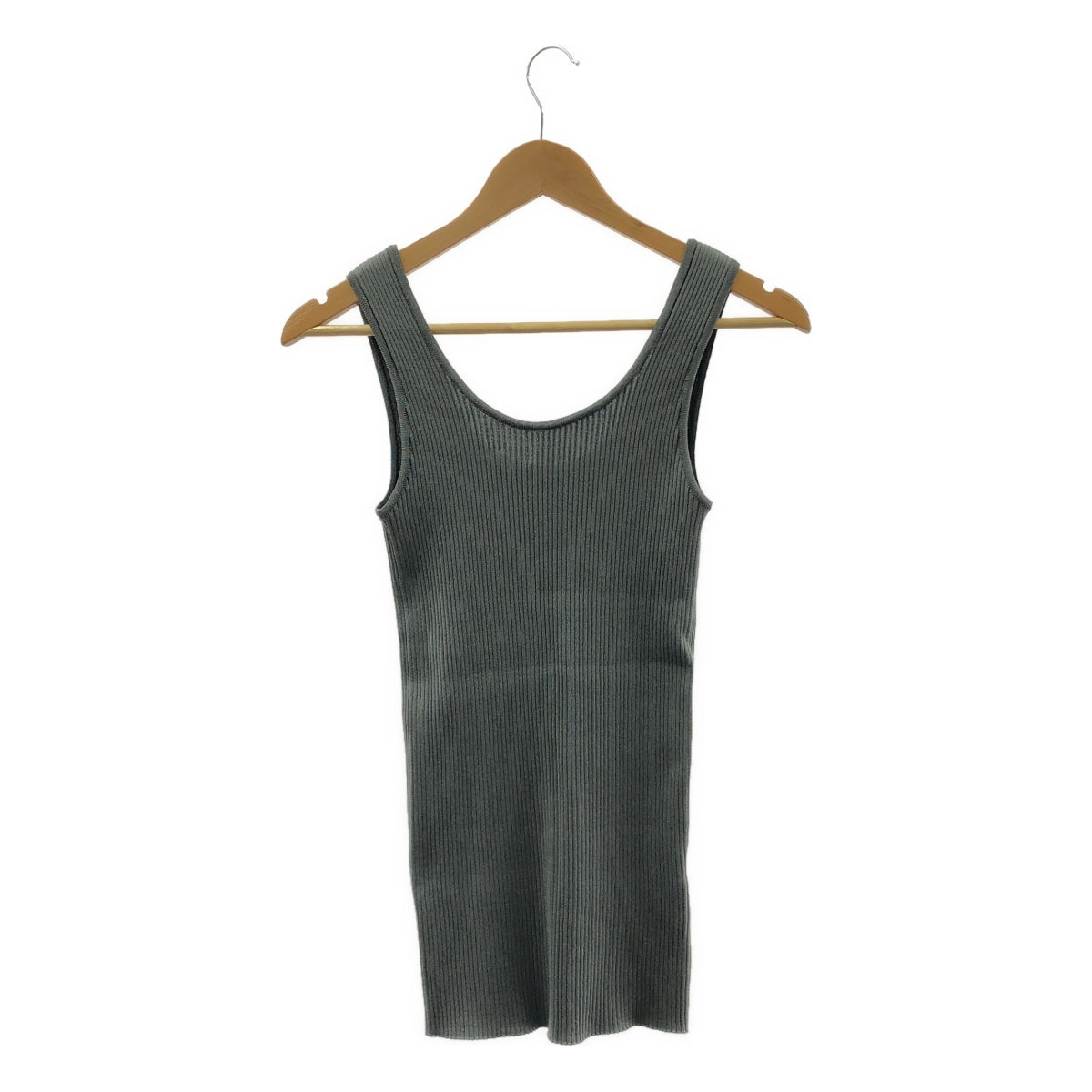 Chaos / カオス | 16Gインプレ リブニット タンクトップ | F | グレー | レディース