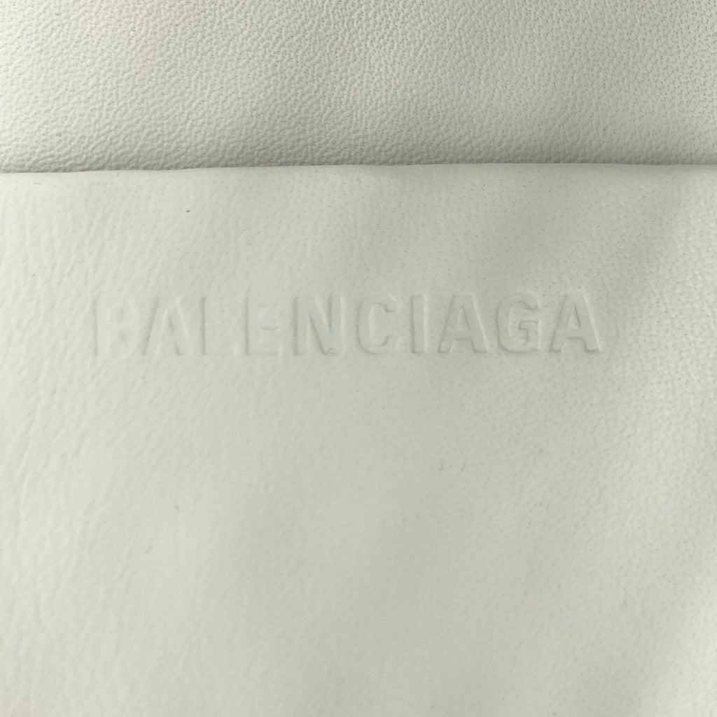 [品相良好] BALENCIAGA | 2022SS | 677990 / “Mag Large Basket”籃子托特包 | 白色 | 男士