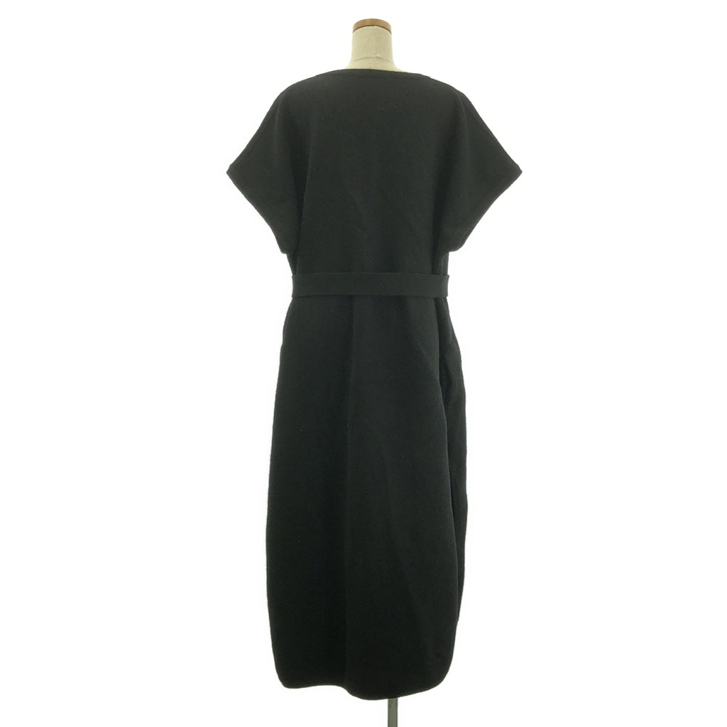 Cristaseya / クリスタセヤ | wool caftan / ウール カフタン ベルテッド オーバー ワンピース | U | レディース