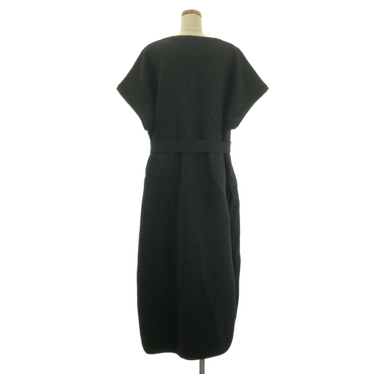 Cristaseya / クリスタセヤ | wool caftan / ウール カフタン ベルテッド オーバー ワンピース | U | レディース