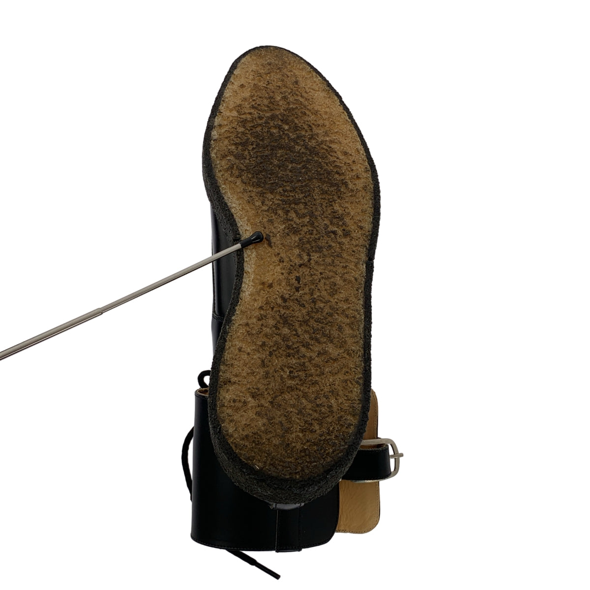 COMME des GARÇONS HOMME PLUS | x GERGE-COX Heiwa no Yoroi（和平之甲）踝帶設計繫帶靴 |尺寸 10 |