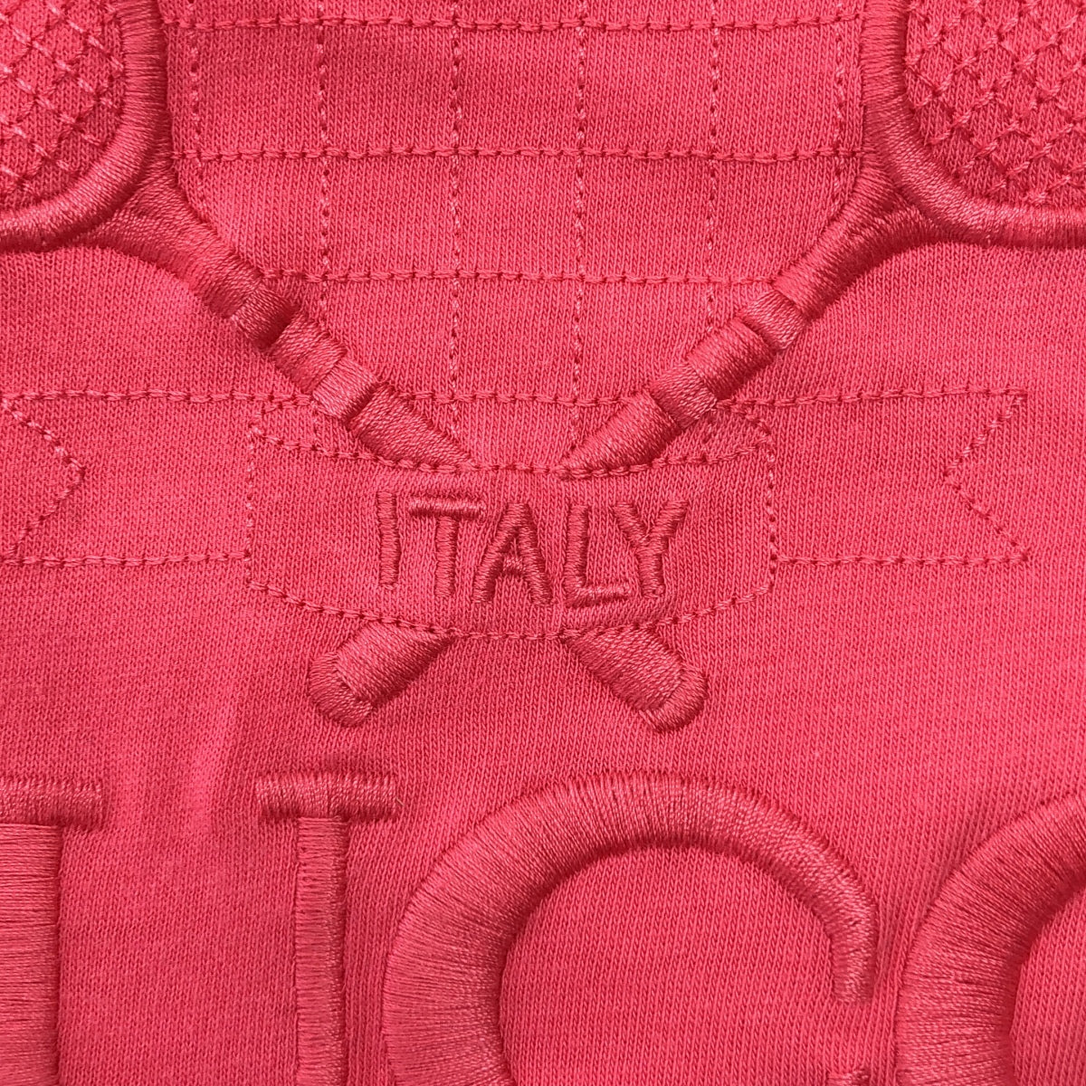 GUCCI | 刺繡互扣式標誌超大T卹 | S碼 | 男款