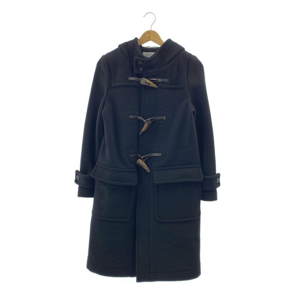 HYKE / 하이크 | 울 멜튼 더플 코트 | 1 | 여성