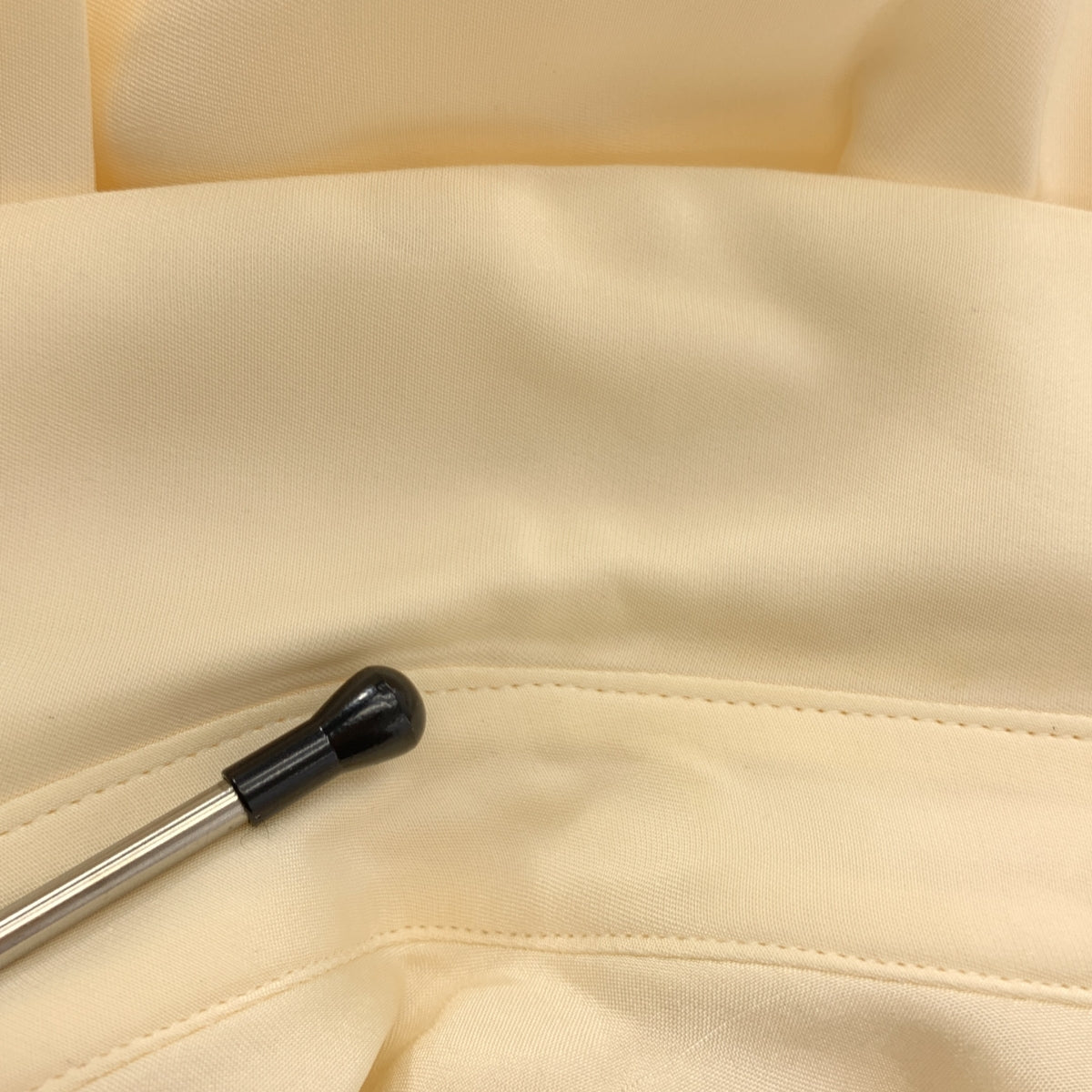 BLAMINK / ブラミンク | R SILK PLEAT STL BL silk 100％ / シルク プリーツ シャツ ブラウス | 38 | レディース