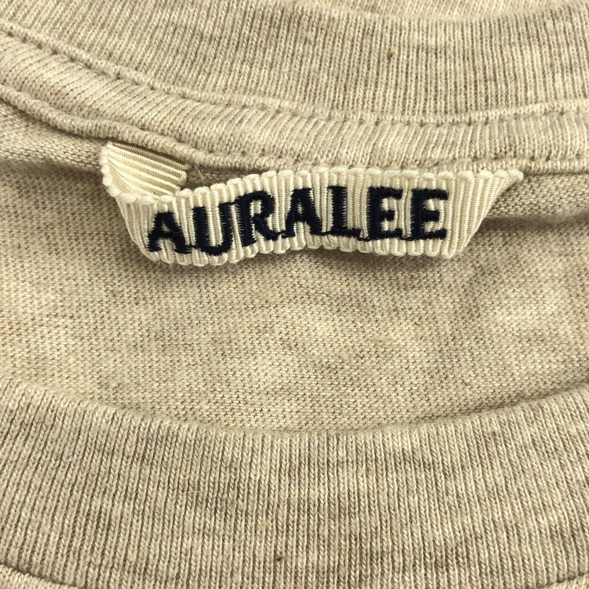 AURALEE / オーラリー | コットン Tシャツ |