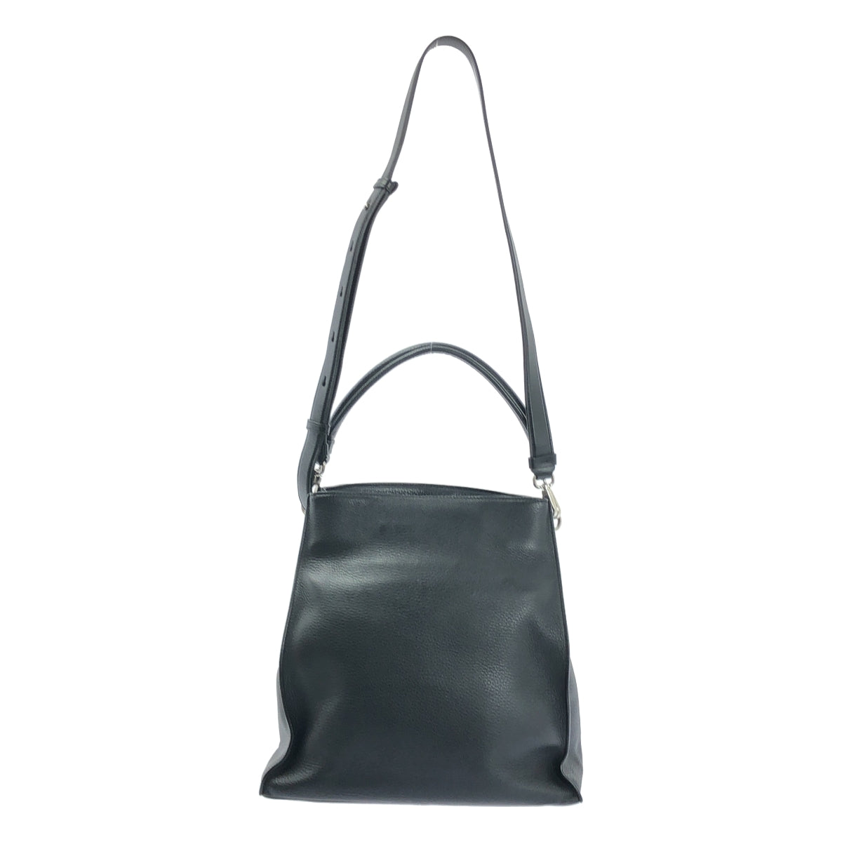 [狀況極佳] TOD'S Thea 兩用皮革肩背包 | 黑色 | 女款