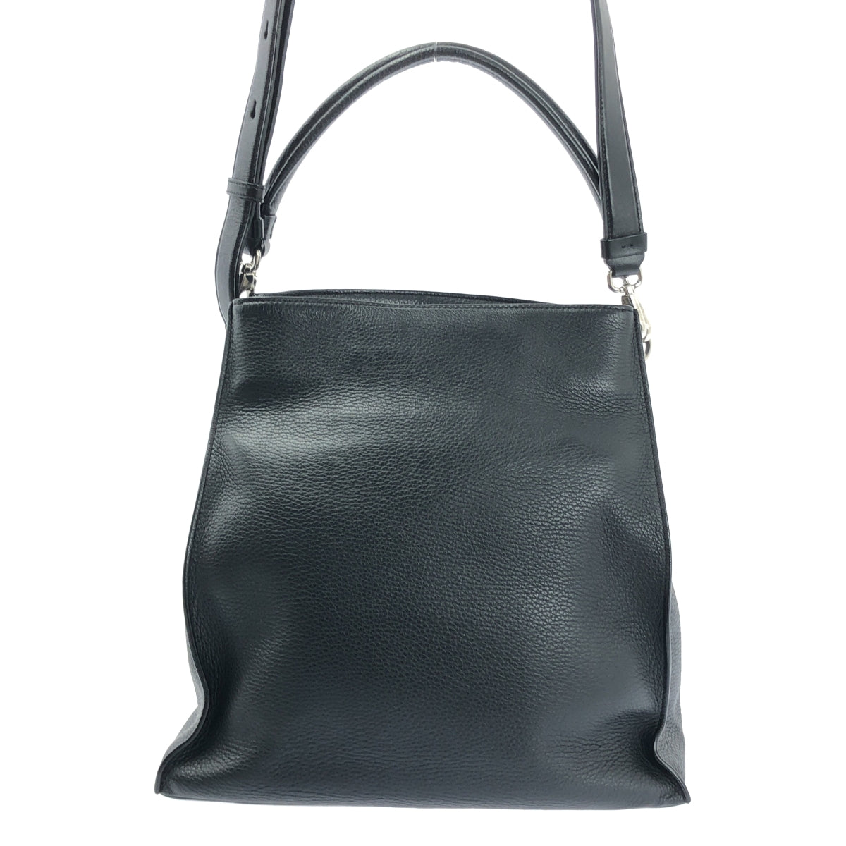 [狀況極佳] TOD'S Thea 兩用皮革肩背包 | 黑色 | 女款