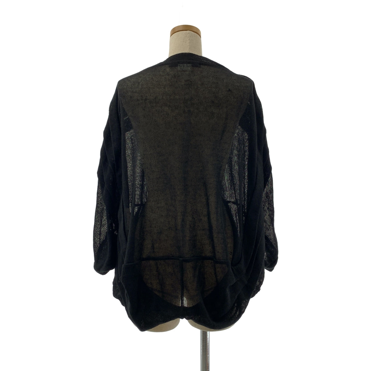 JUNYA WATANABE COMME des GARCONS / 준야와타나베 | 2018SS | 린넨 나일론 돌먼 슬리브 니트 | S |