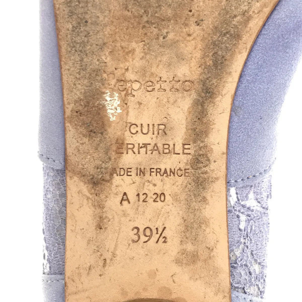 雷佩托 |側系平底鞋 | 39 1/2 |藍色 |女性的