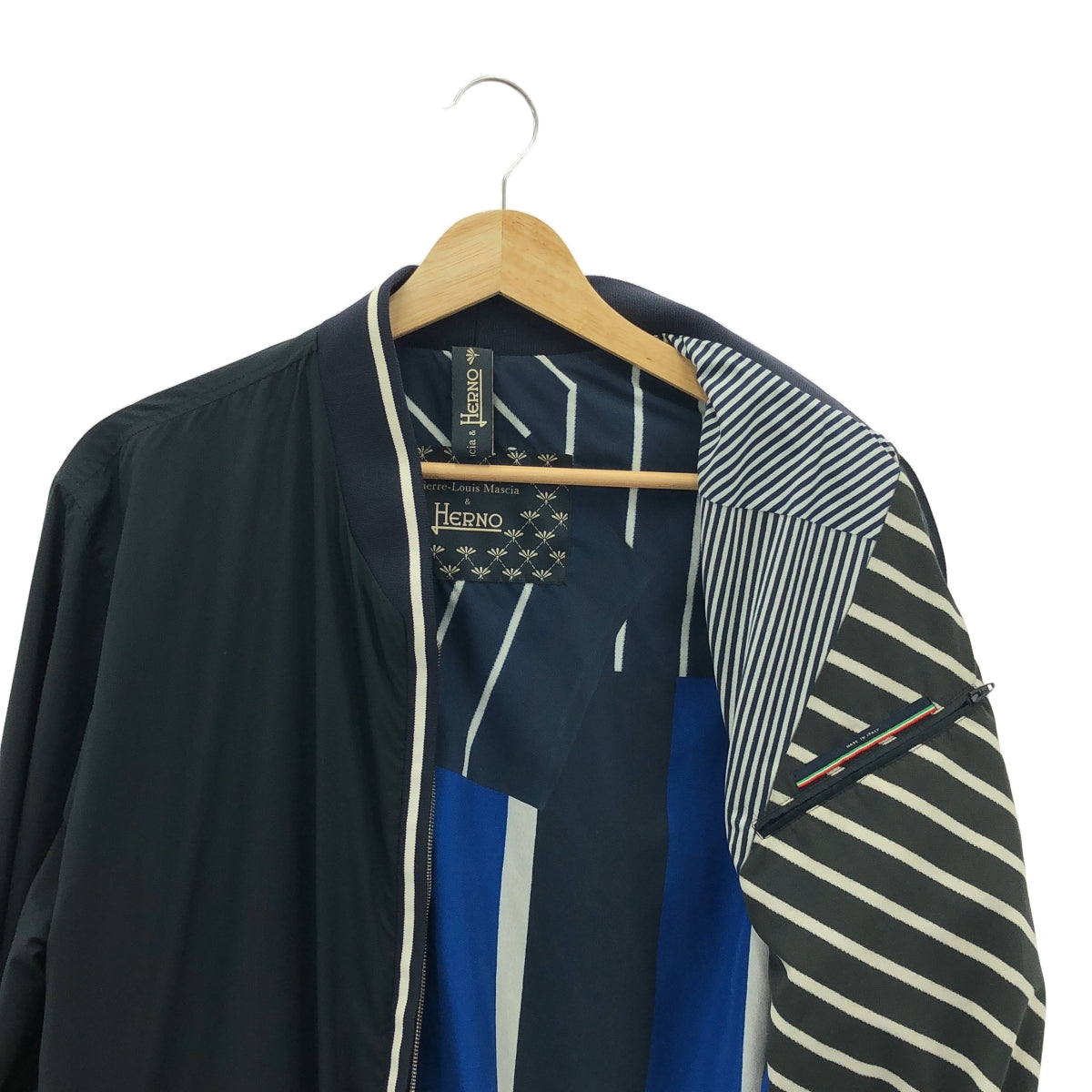 HERNO | Pierre Louis Mascia Zip Blouson Jacket | 48 | Men's