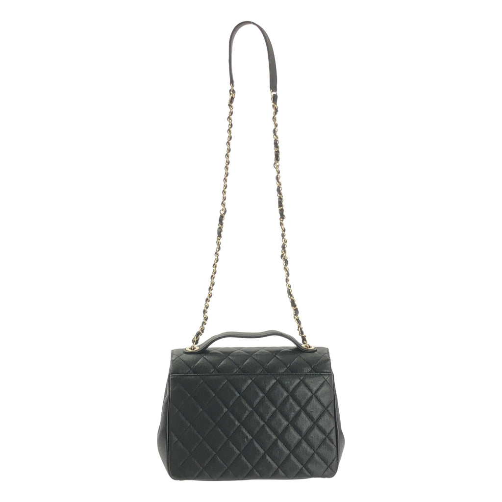 【美品】  CHANEL / シャネル | ビジネスアフィニティ マトラッセ 2way ショルダーバッグ | ブラック | レディース