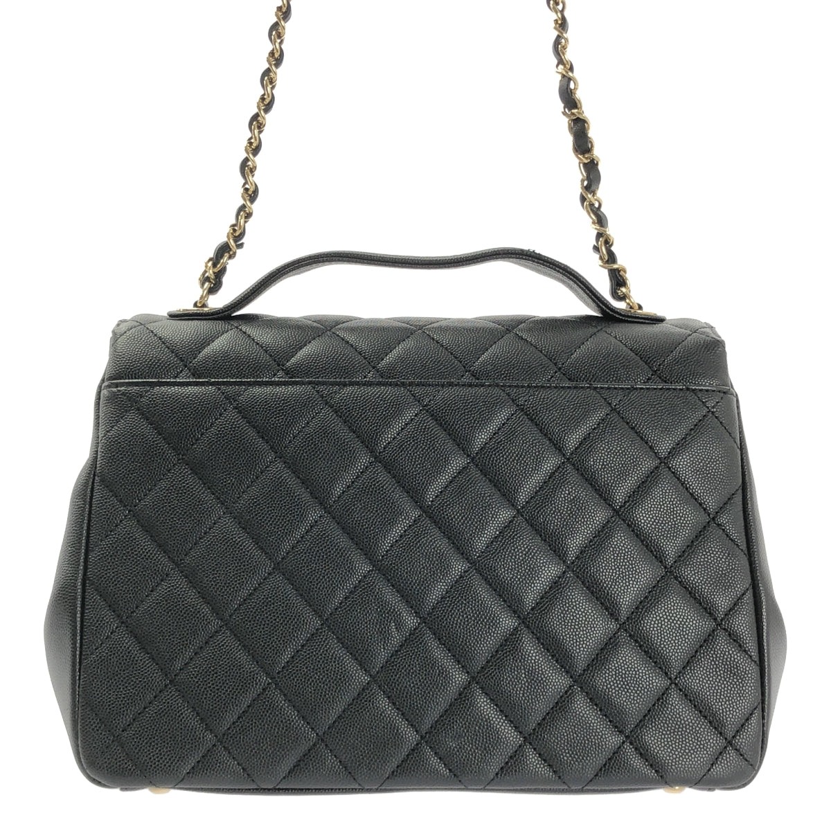 【美品】  CHANEL / シャネル | ビジネスアフィニティ マトラッセ 2way ショルダーバッグ | ブラック | レディース