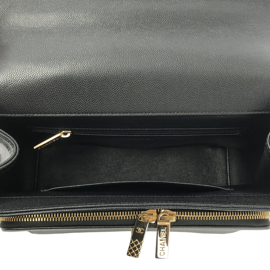 【美品】  CHANEL / シャネル | ビジネスアフィニティ マトラッセ 2way ショルダーバッグ | ブラック | レディース