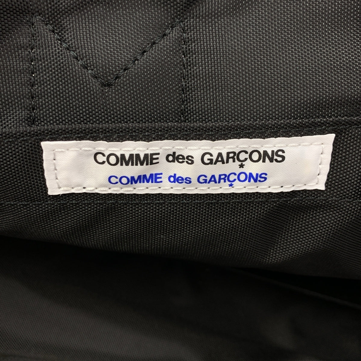 COMME des GARCONS COMME des GARCONS / 콤콤 | 양면 패치 핸드 토트 백 |
