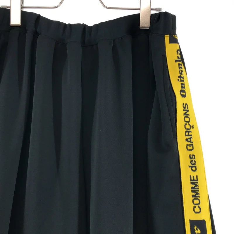 COMME des GARCONS / コムデギャルソン | 2025AW | ×Onitsuka Tiger / Polyester Jersey Pants ジャージー ロゴサイドライン ワイドパンツ | XXL | メンズ