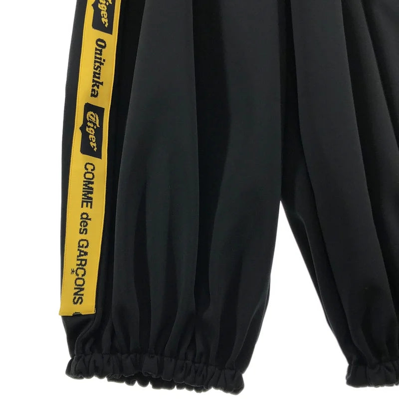 COMME des GARCONS / コムデギャルソン | 2025AW | ×Onitsuka Tiger / Polyester Jersey Pants ジャージー ロゴサイドライン ワイドパンツ | XXL | メンズ