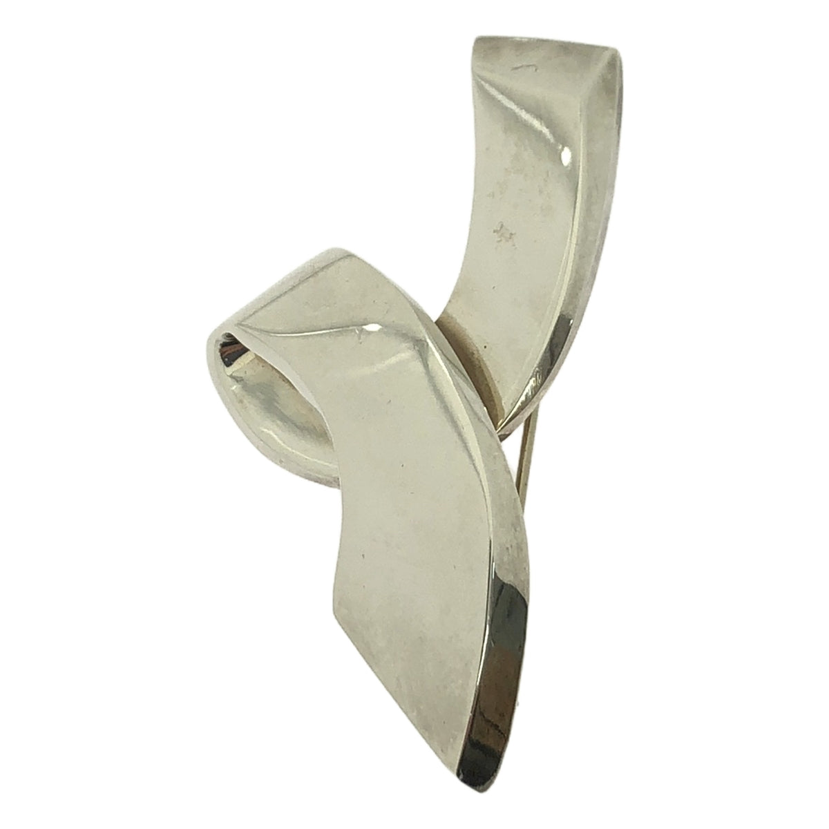 Tiffany &amp; Co / 蒂芬妮 | 925 純銀捲附胸針 | 銀