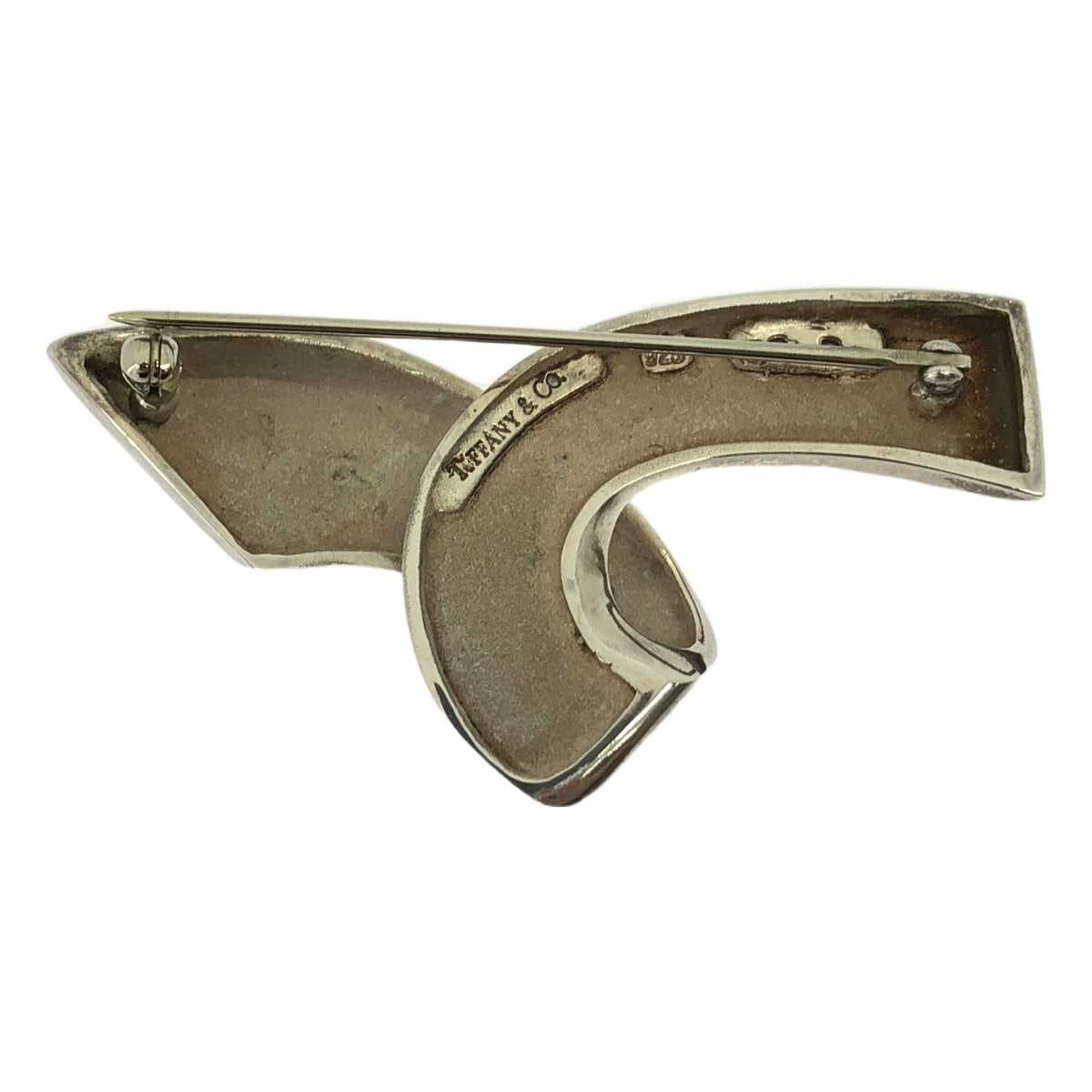 Tiffany &amp; Co / 蒂芬妮 | 925 純銀捲附胸針 | 銀