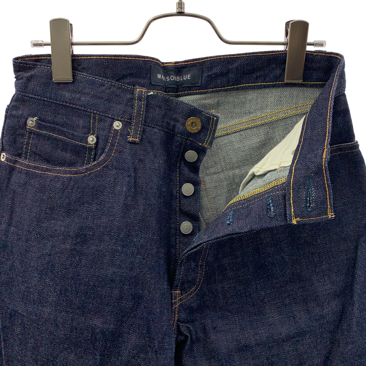 MADISON BLUE / マディソンブルー | ボタンフライ カットオフ デニム パンツ | 03 | レディース
