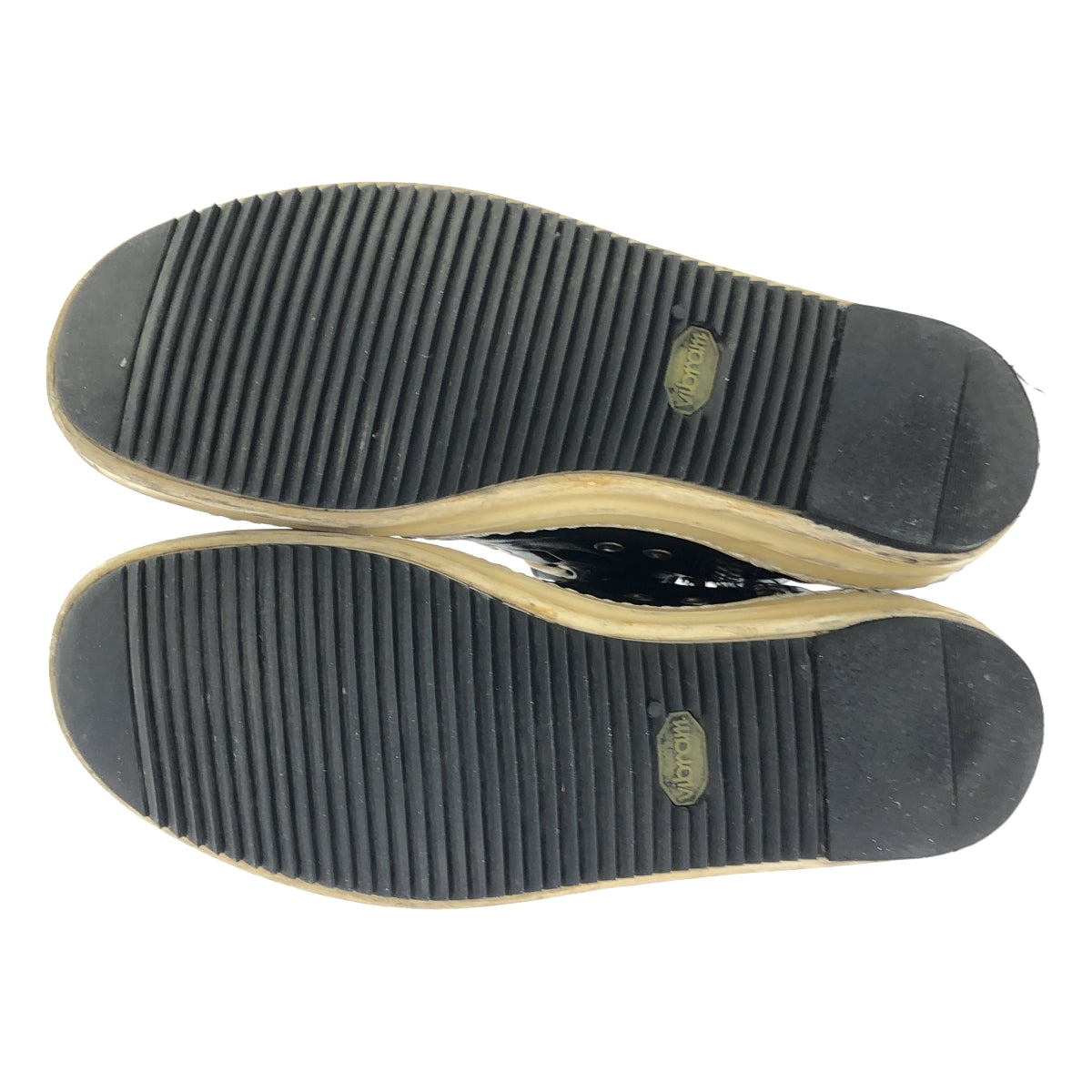 Rick Owens / リックオウエンス | RAMONES ラーモンズ / レザー スニーカー | 42 | ブラック | メンズ