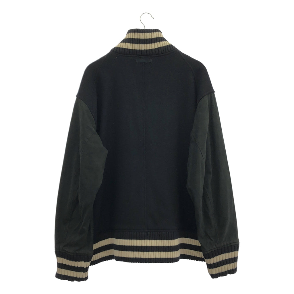 ANCELLM / アンセルム | 2022AW | SIDE SLIT VARSITY JACKET サイドスリット バーシティジャケット スタジャン | 2 |