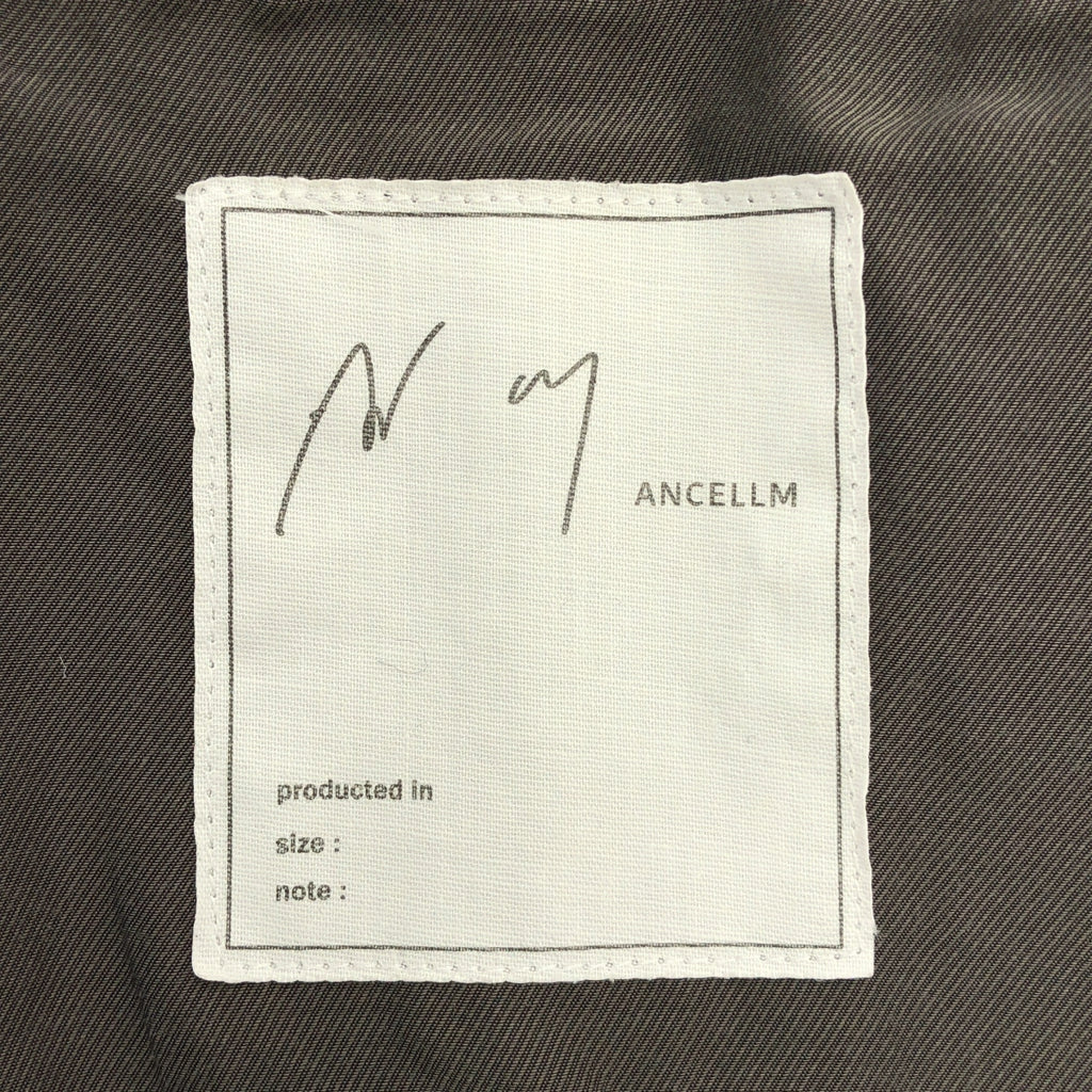 ANCELLM / アンセルム | 2022AW | SIDE SLIT VARSITY JACKET サイドスリット バーシティジャケット スタジャン | 2 |