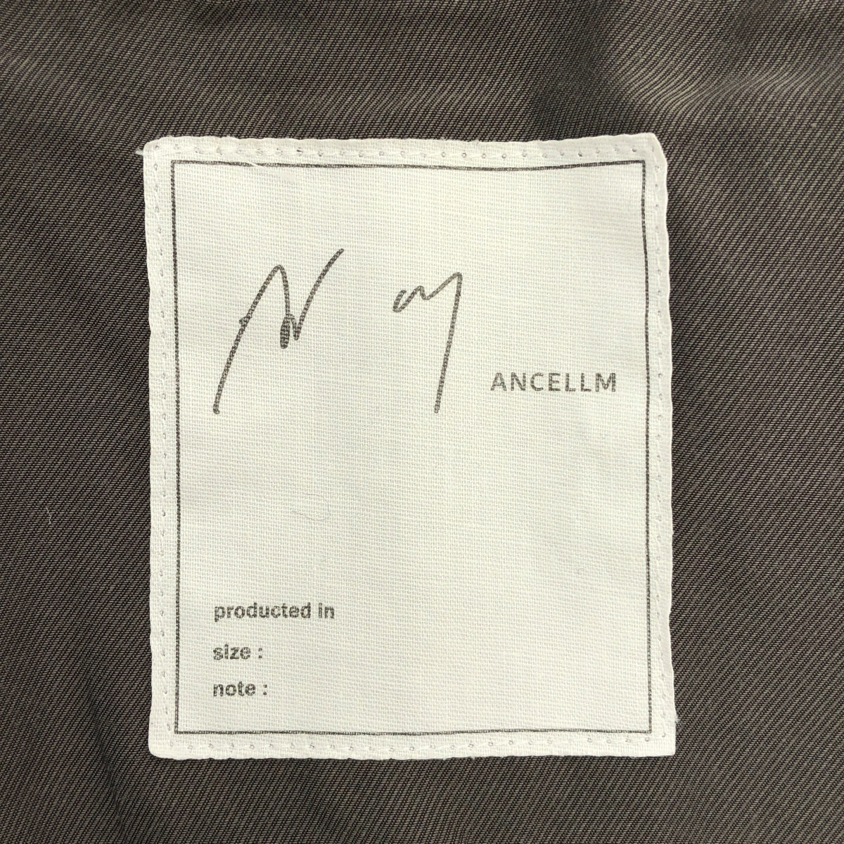 ANCELLM / アンセルム | 2022AW | SIDE SLIT VARSITY JACKET サイドスリット バーシティジャケット スタジャン | 2 |