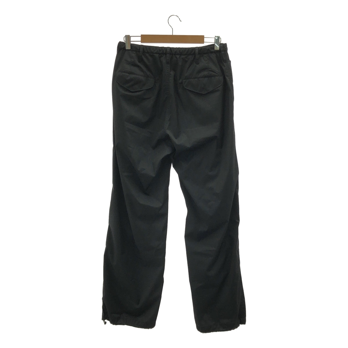 AURALEE / オーラリー | HARD TWIST POLYESTER SATIN LAMINATE FIELD PANTS イージー パンツ | 4 | メンズ