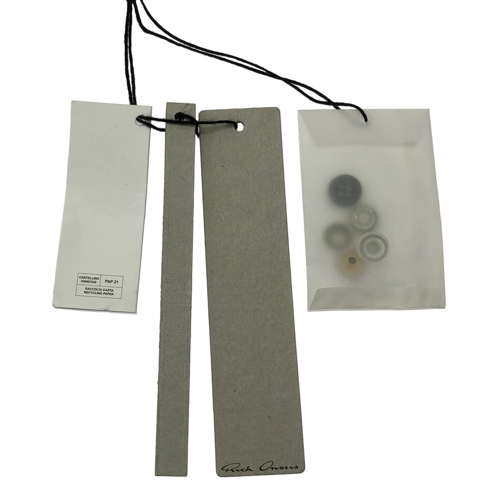 [新品] Rick Owens | 2023 秋冬 | LUXOR Tecuatl 運動褲，拉鍊運動褲 | 46 碼 | 灰色 | 男款