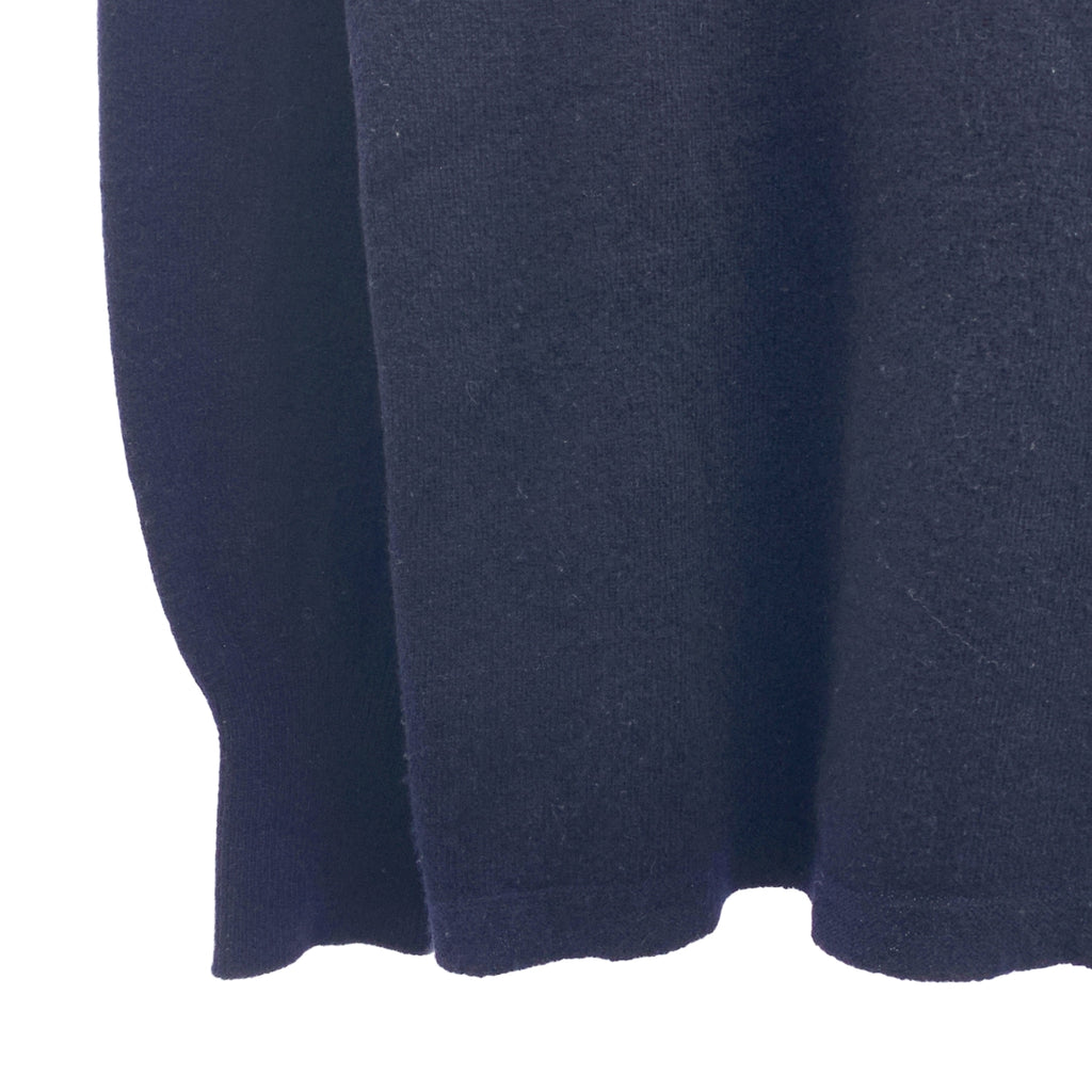 GALERIE VIE / ギャルリーヴィー | スエットニット クルーネックプルオーバー | S | ネイビー | レディース