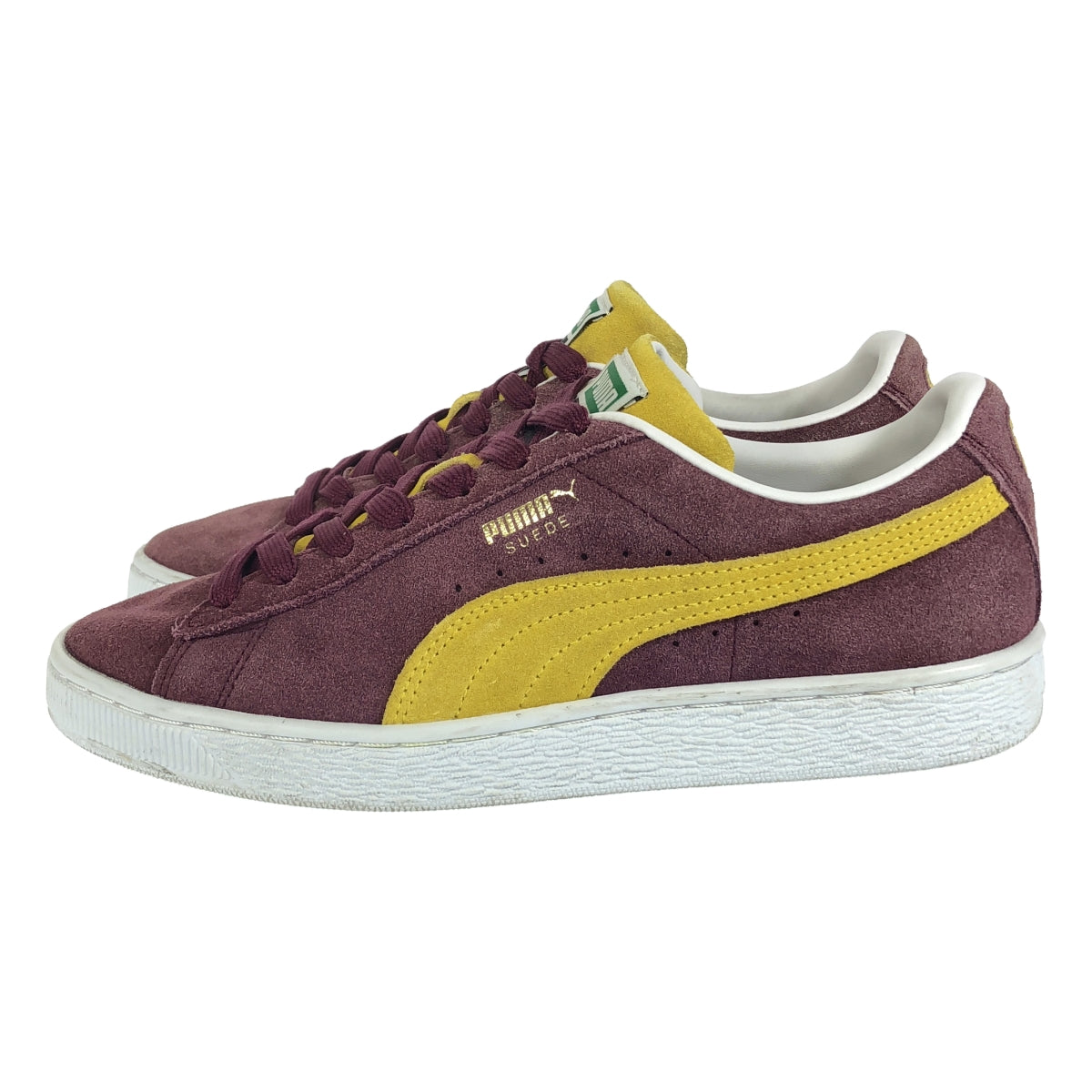 PUMA | SUEDE CLASSIC XXI | 24.5 | Purple/Yellow | Women's