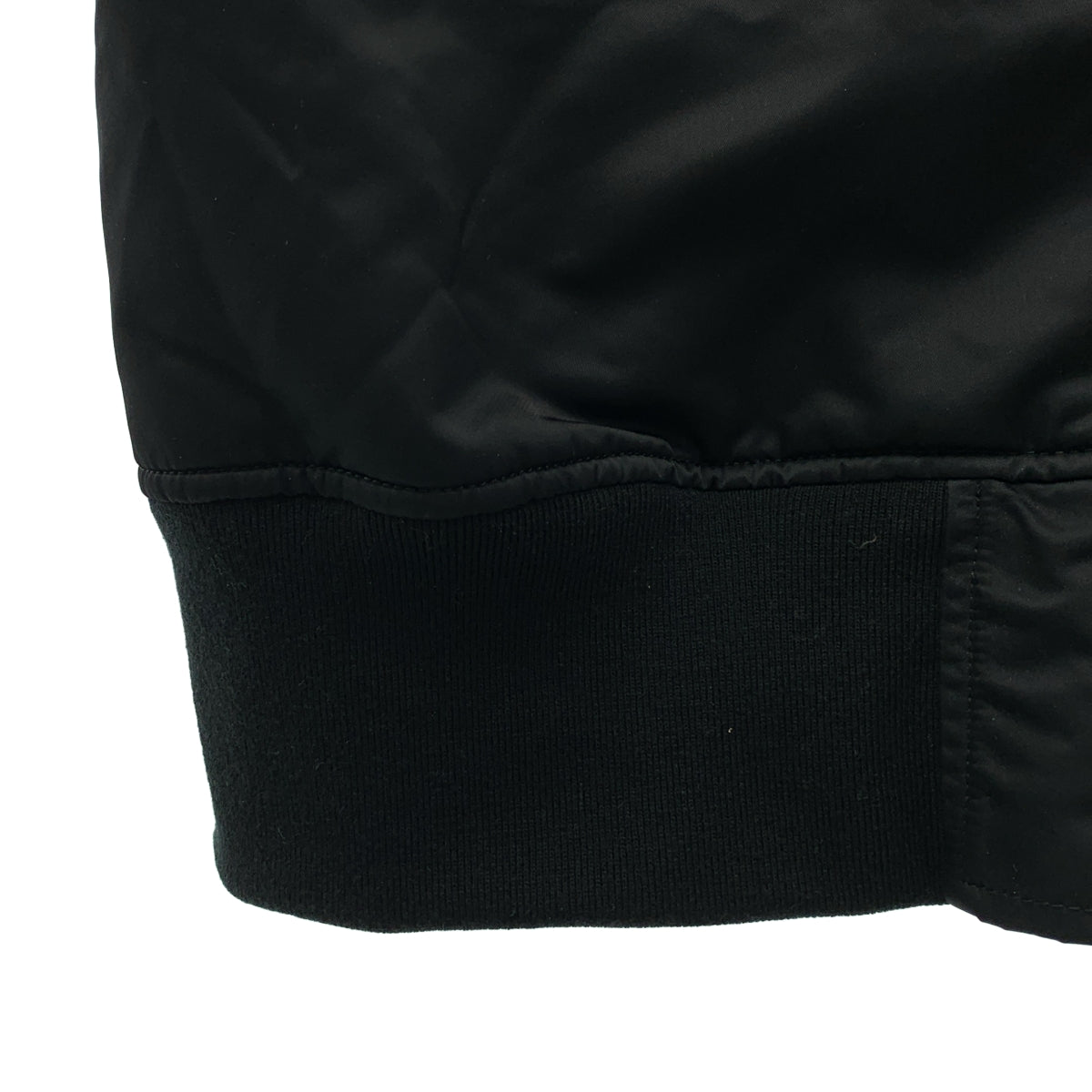 S'YTE YOHJI YAMAMOTO / サイトヨウジヤマモト | 2017AW | Nylon Twill Big Long MA-1 ナイロンツイル ビッグ ロング MA-1 ジャケット コート | M | メンズ