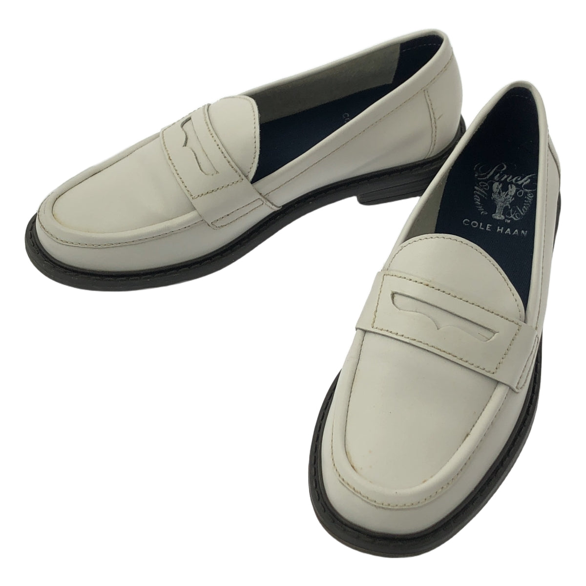 COLE HAAN / コールハーン | PINCH CAMPUS PENNY ペニー ローファー | 5 | ホワイト | レディース