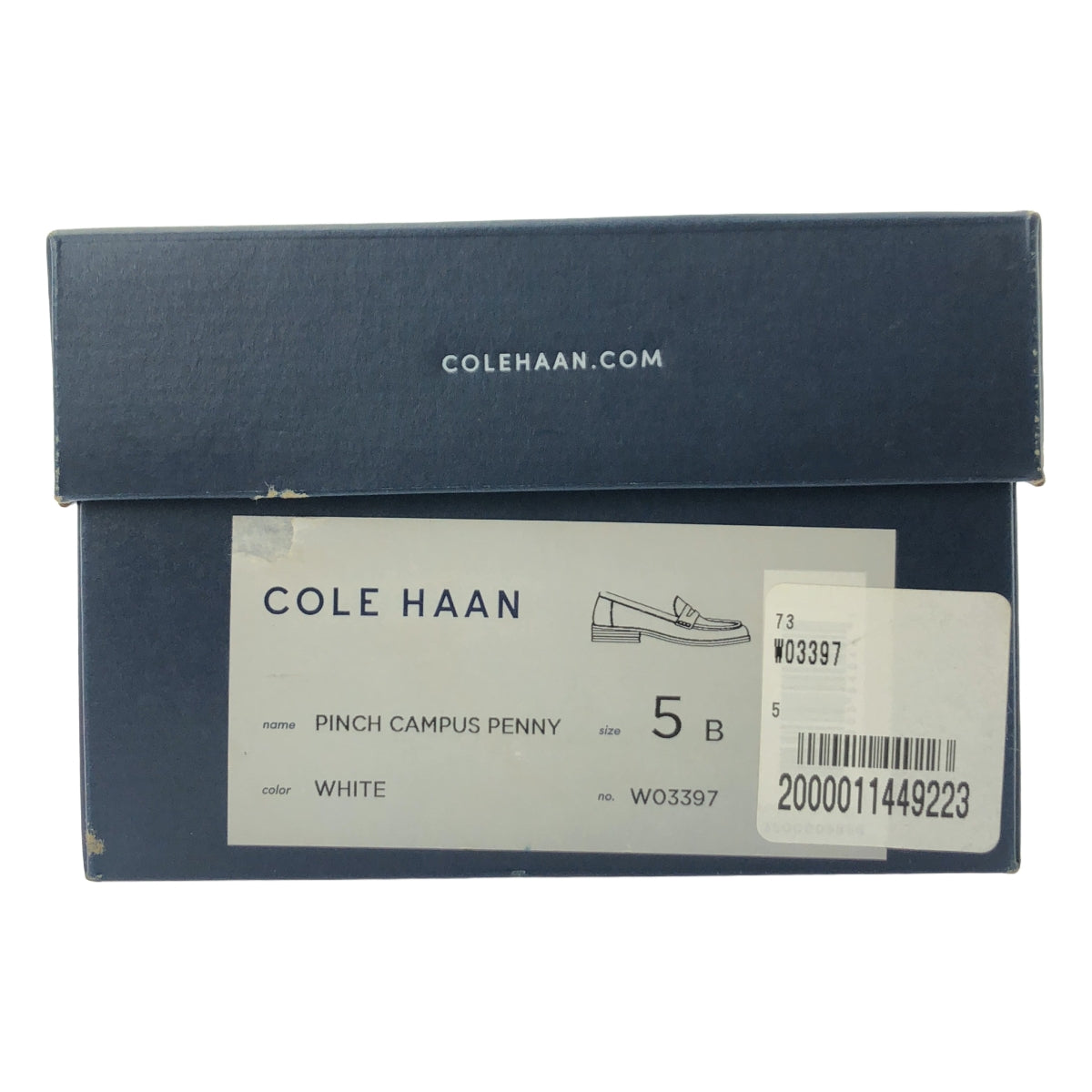 COLE HAAN / コールハーン | PINCH CAMPUS PENNY ペニー ローファー | 5 | ホワイト | レディース