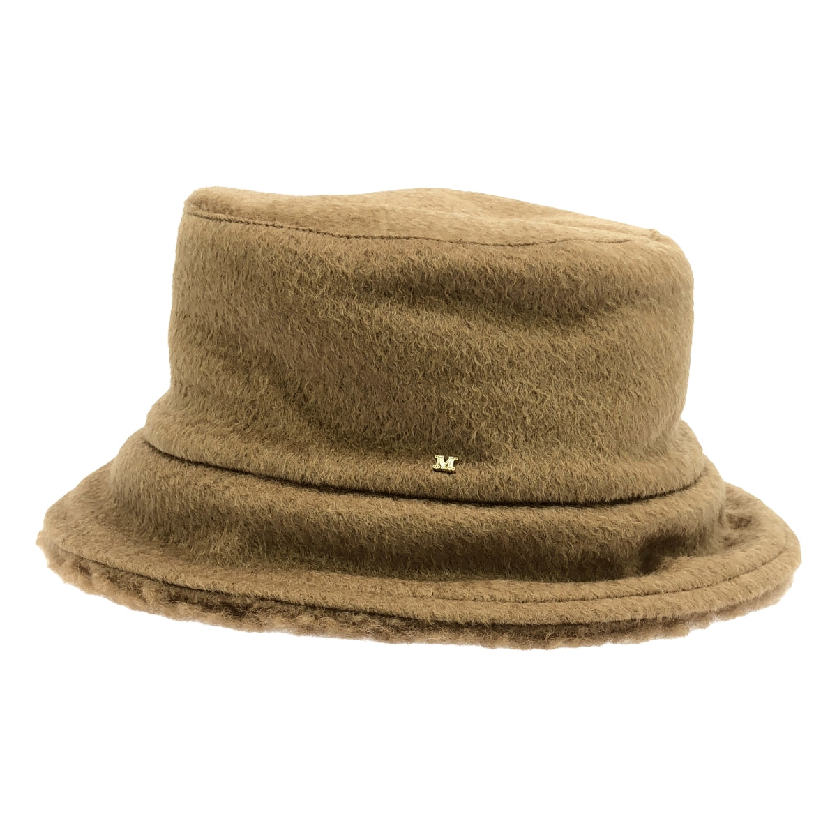 Max Mara |可翻轉泰迪熊帽子 | 57 |布朗 |女性的