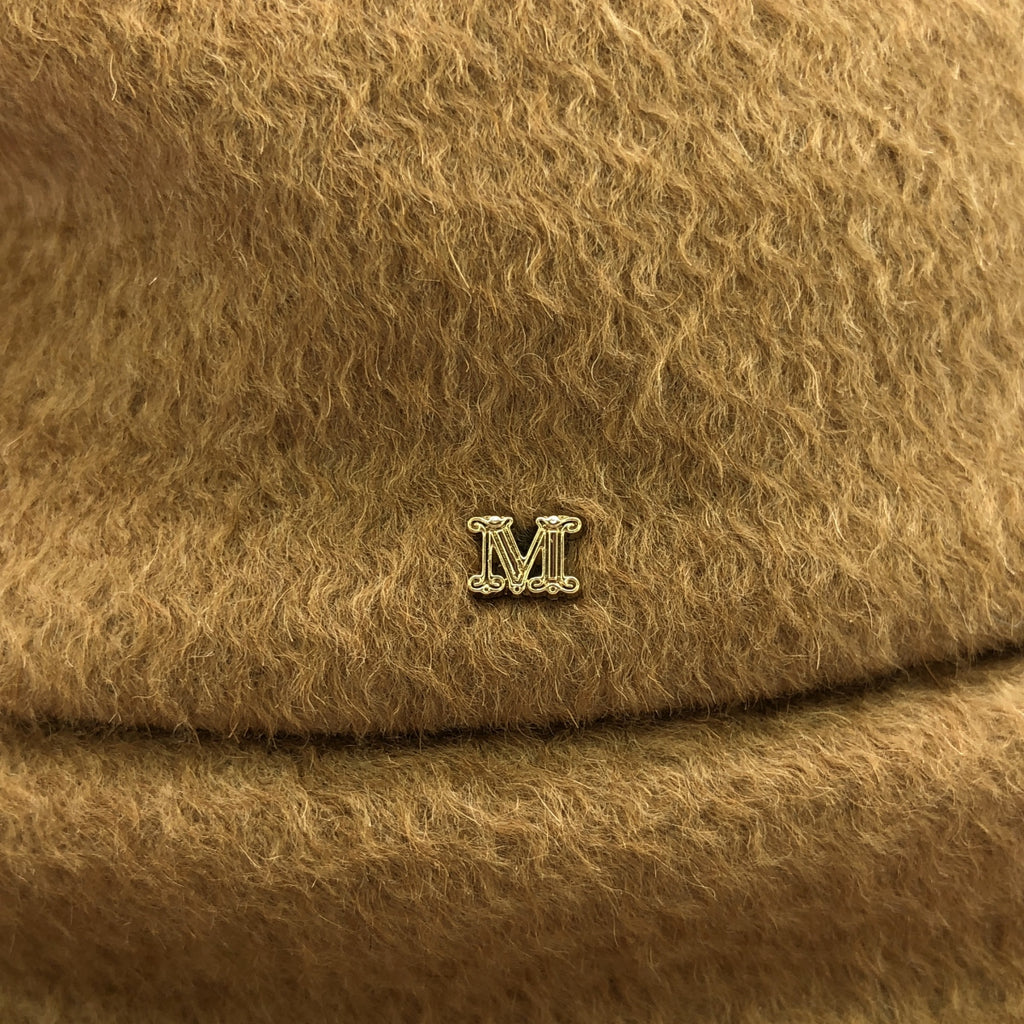 Max Mara / マックスマーラ | リバーシブル テディベア ハット 帽子 | 57 | ブラウン | レディース