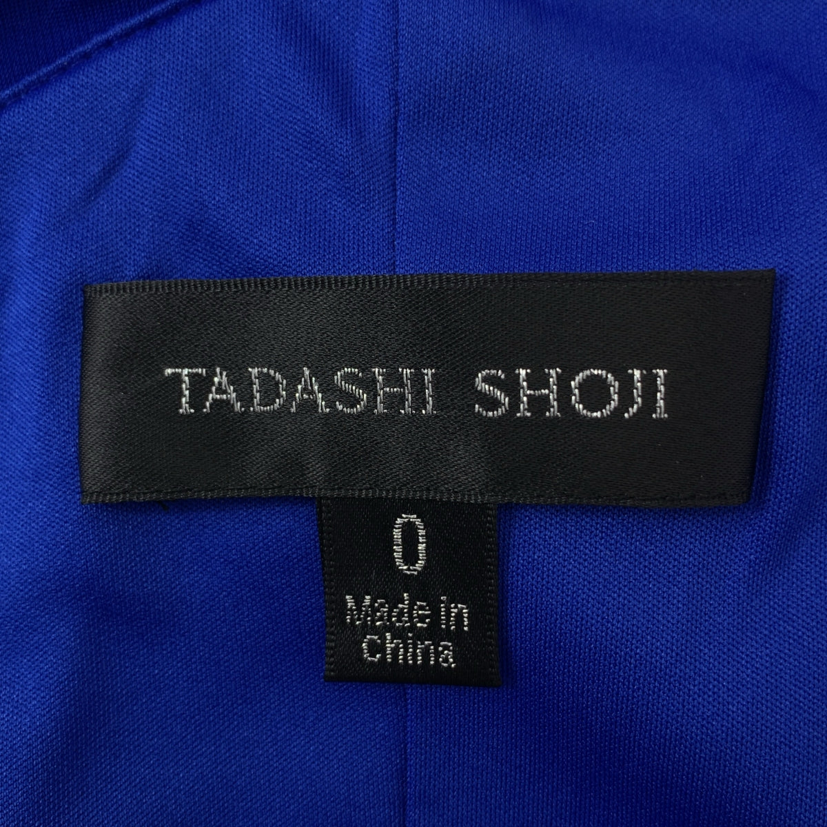 TADASHI SHOJI / 타다시 쇼지 | CASSIA BOW-SHOULDER CREPE GOWN 숄더 리본 비대칭 크레이프 드레스 원피스 | 0 |