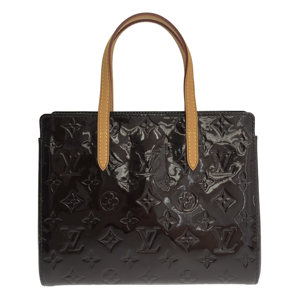 Louis Vuitton / ルイヴィトン | カタリーナBB パテントレザー トートバッグ | ブラウン系 | レディース