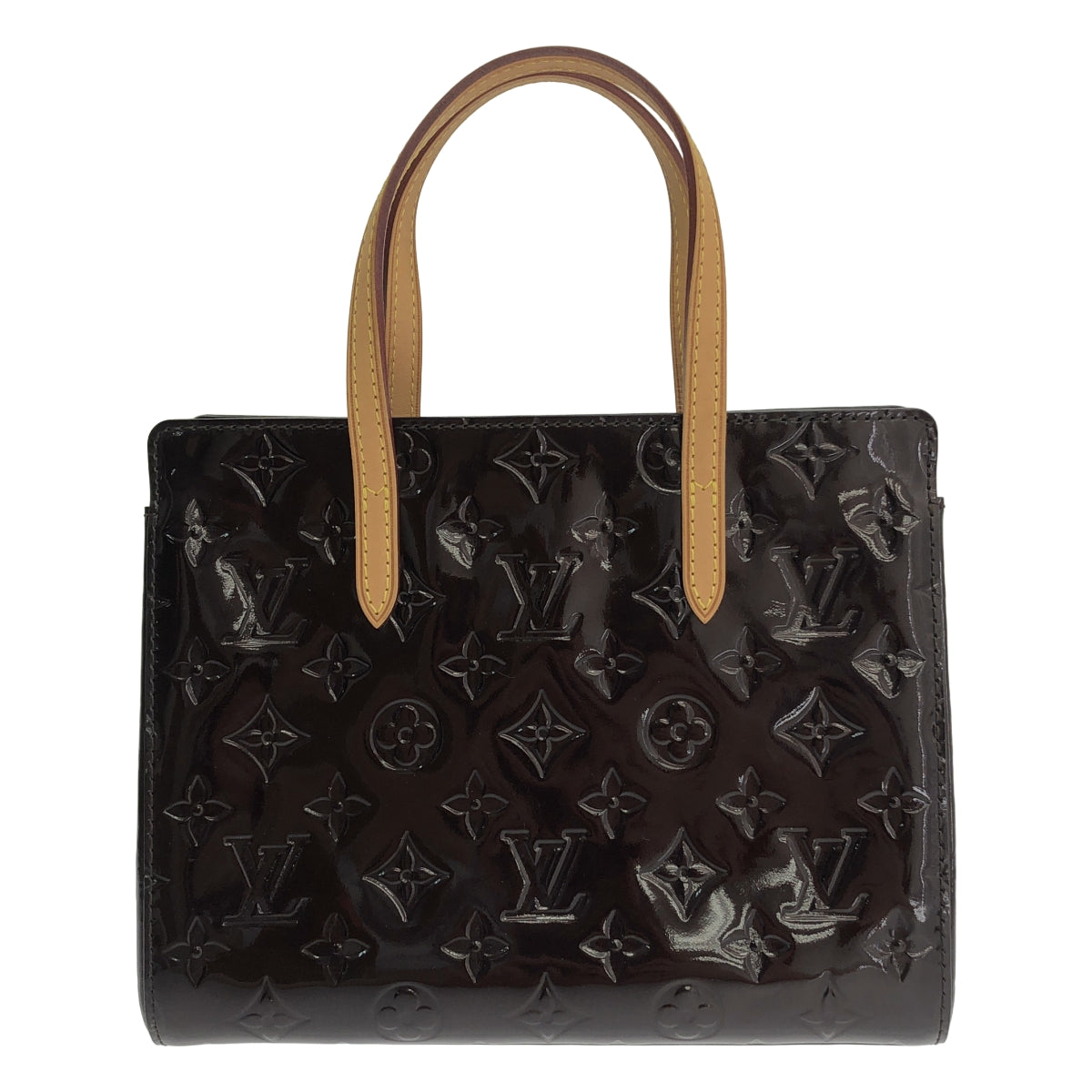 Louis Vuitton / ルイヴィトン | カタリーナBB パテントレザー トートバッグ | ブラウン系 | レディース