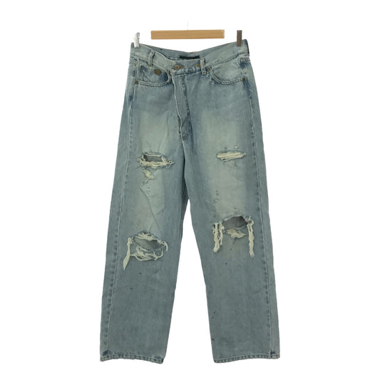 AP STUDIO | 2023SS | Asymmetrical denim pants | 34 | Indigo | Women's