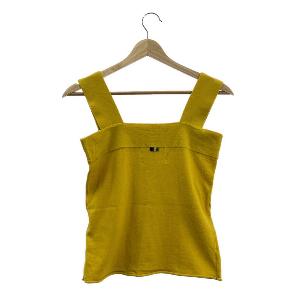 極致羊絨 | Ron Herman 獨家 Cara 棉質羊絨吊帶背心 | 黃色 | 女款