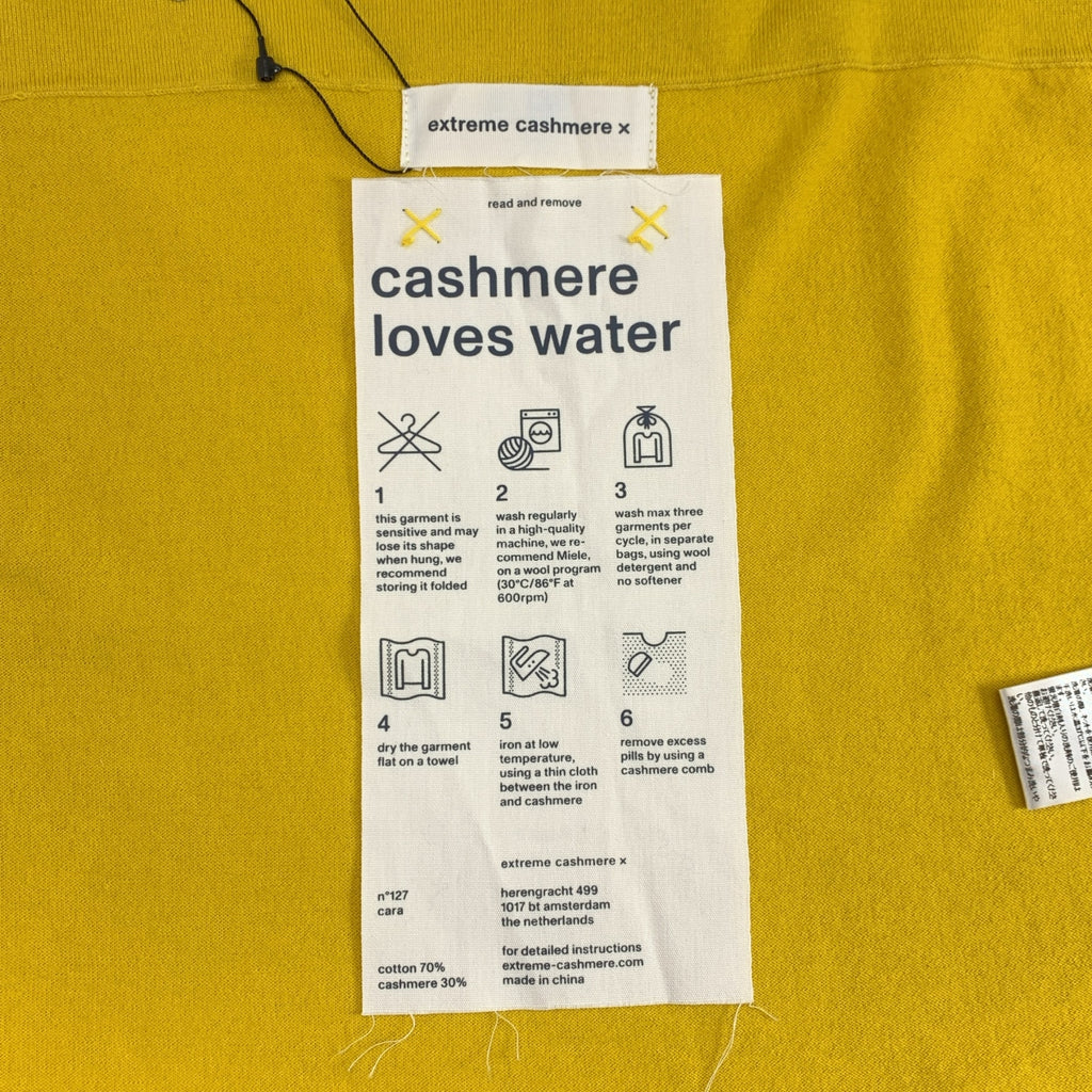 極致羊絨 | Ron Herman 獨家 Cara 棉質羊絨吊帶背心 | 黃色 | 女款