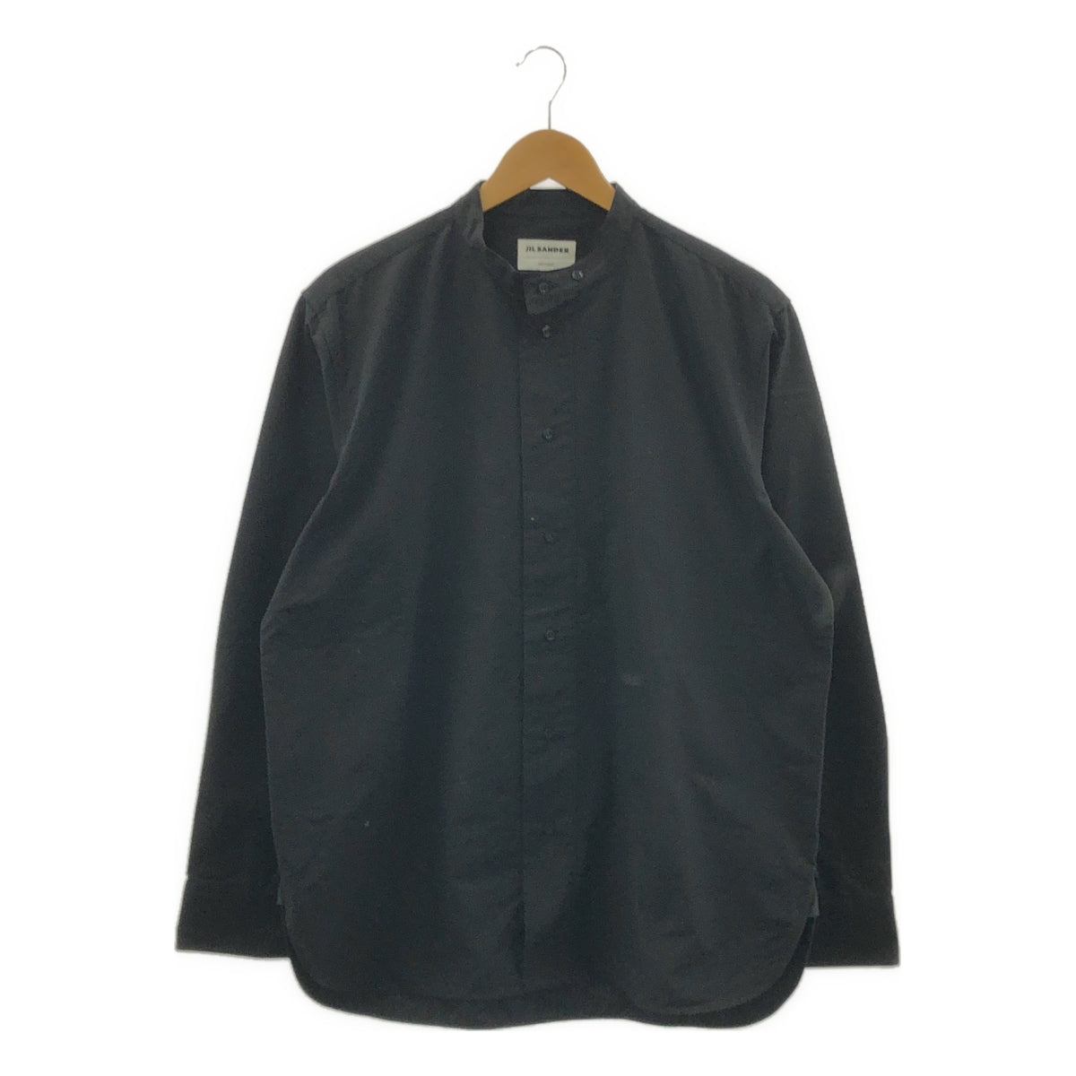 JIL SANDER / ジルサンダー | 2023SS | 7days  / Monday P.M. cotton shirt コットン バンドカラーシャツ | 39 | メンズ