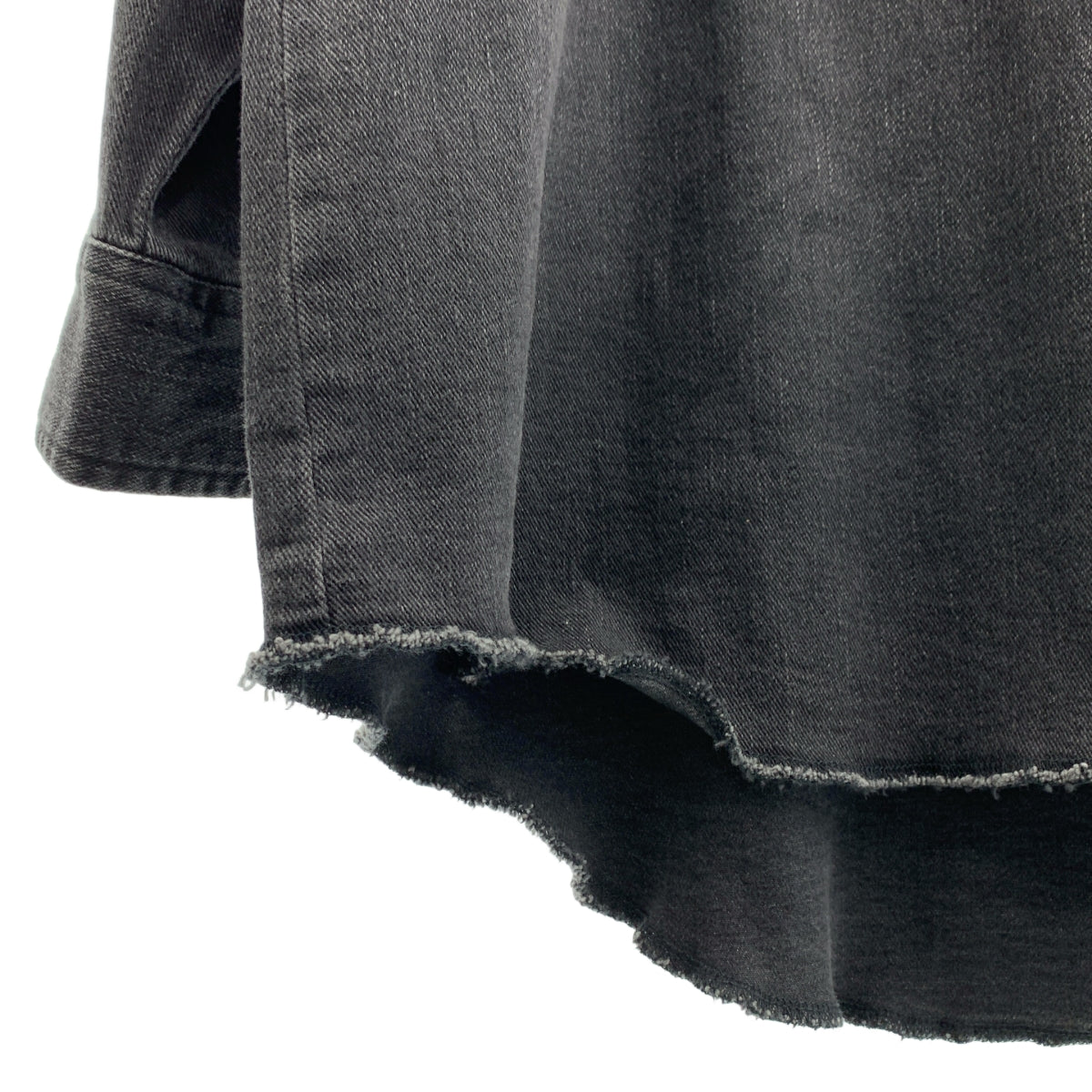 N.HOOLYWOOD / 엔 할리우드 | × WRANGLER / 랭글러 로고 오버 실루엣 데님 웨스턴 셔츠 | 38 | 남성