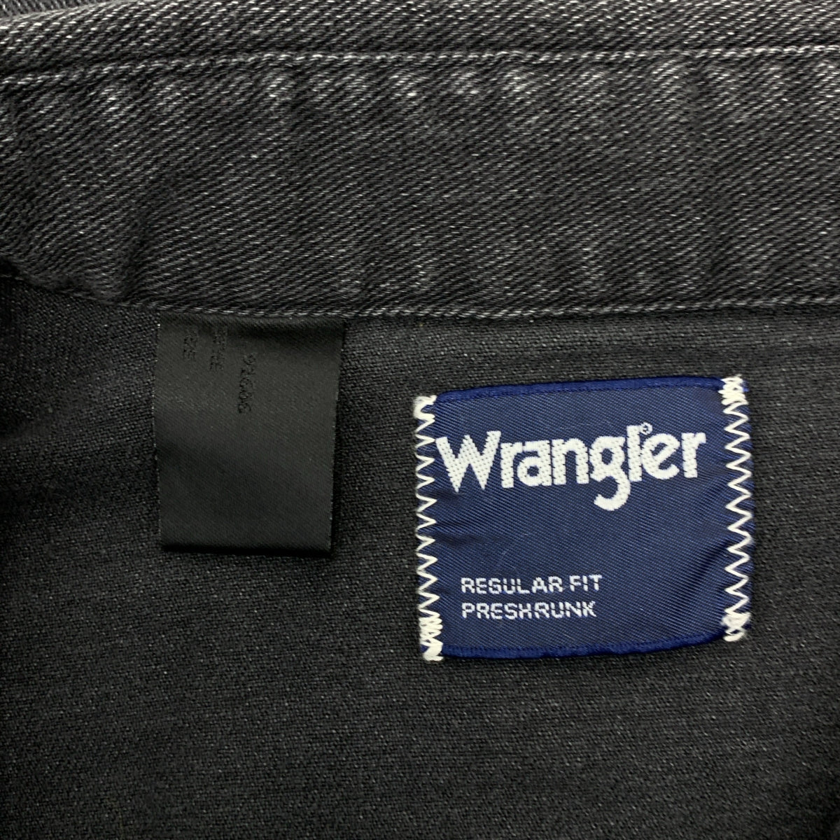 N.HOOLYWOOD / 엔 할리우드 | × WRANGLER / 랭글러 로고 오버 실루엣 데님 웨스턴 셔츠 | 38 | 남성