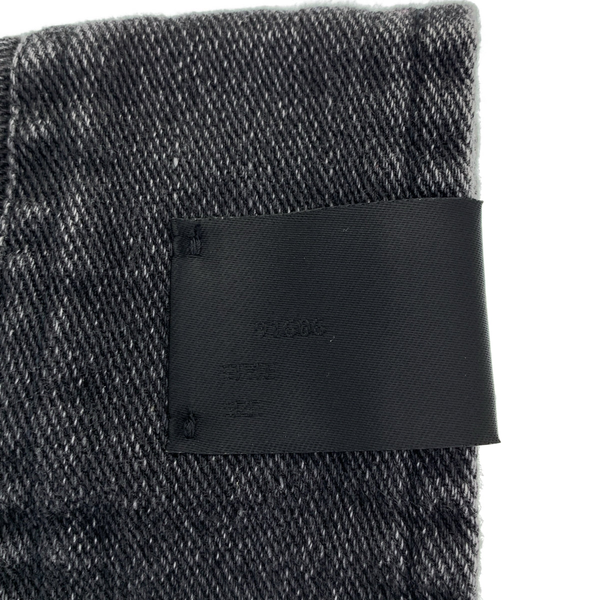 N.HOOLYWOOD / 엔 할리우드 | × WRANGLER / 랭글러 로고 오버 실루엣 데님 웨스턴 셔츠 | 38 | 남성