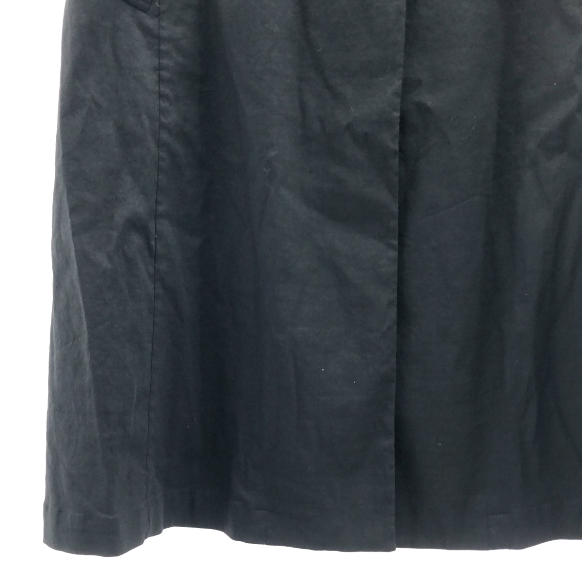【美品】  NIJYUSANKU / 23区 | リネンヴィスコースストレッチロング ジレ ベスト | 38 | ブラック | レディース