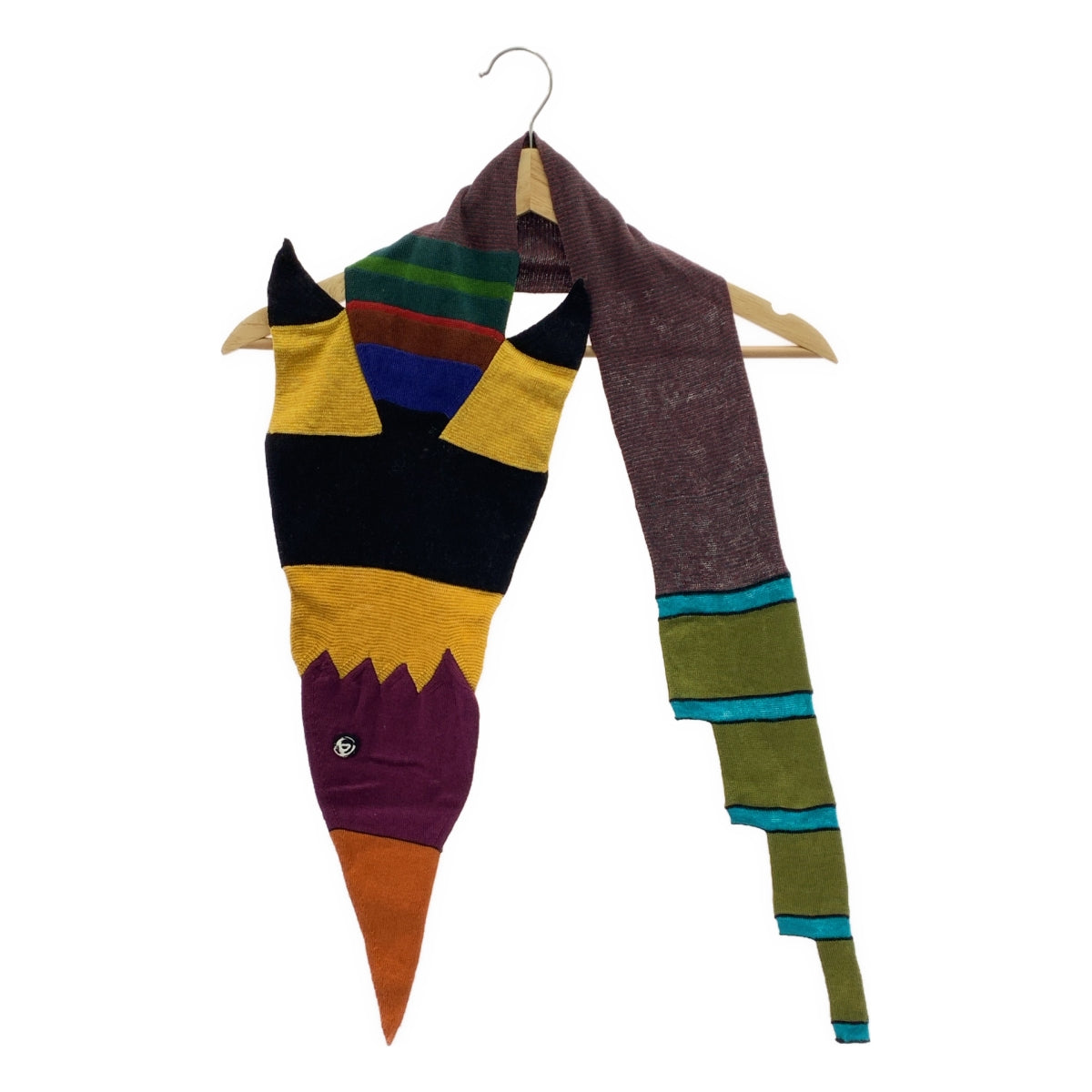 DIANE DE CLERCQ / Diane de Clercq | 亞麻和棉質手工製作的動物圖案披肩 |